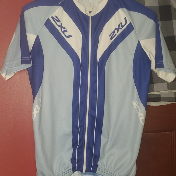 2XU Track Jacket, Small, Blue - Picture 3 of 3